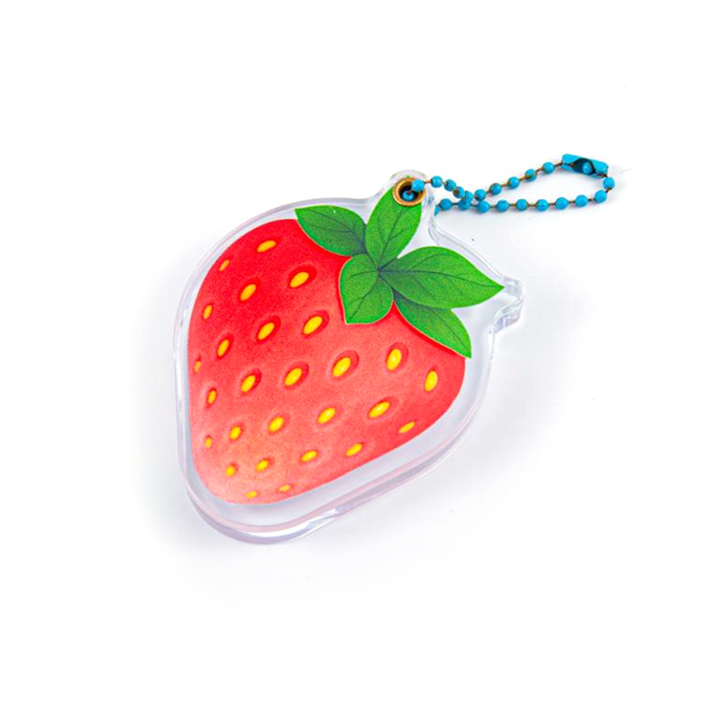 2506 Strawberry Hanging Blush Case Various Kawaii Shapes Customizable