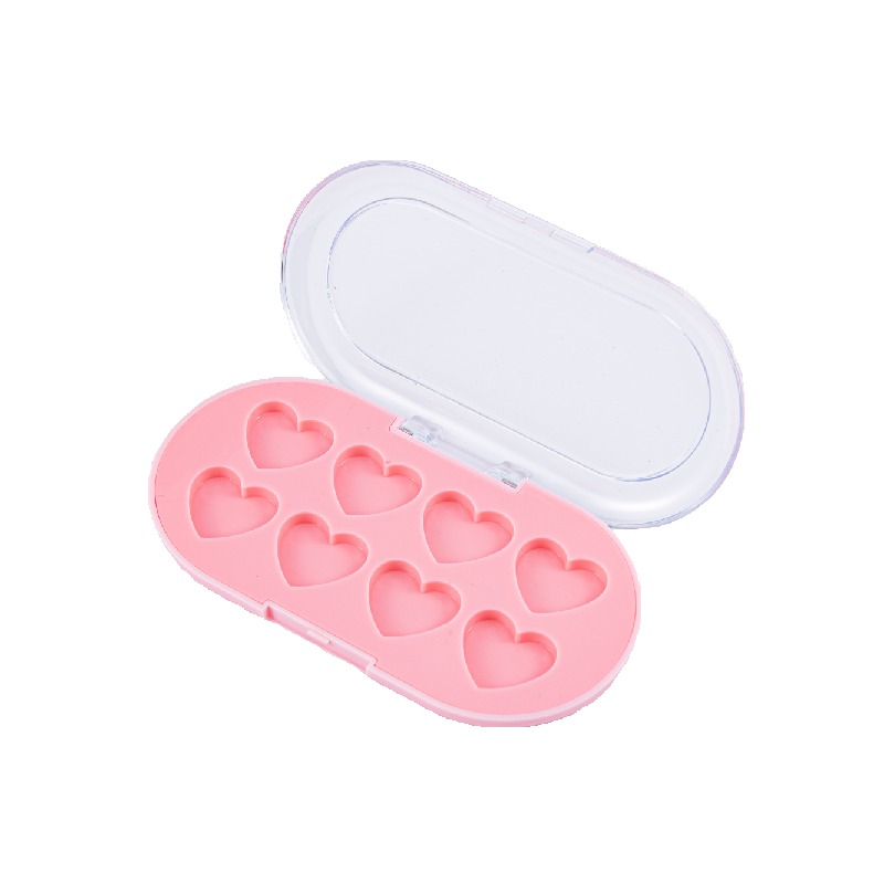 2507-8 Pink Heart 8-Color Palette Eyeshadow Palette