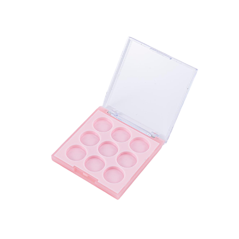 2516-9 Round Minimalist Palette - 9-color Reusable Eyeshadow Container