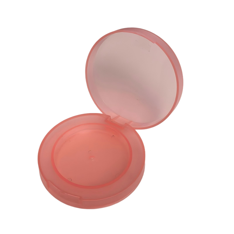 2526-1 Lightweight Soft-Matte PP Single-Compartment Empty Powder Compact Case