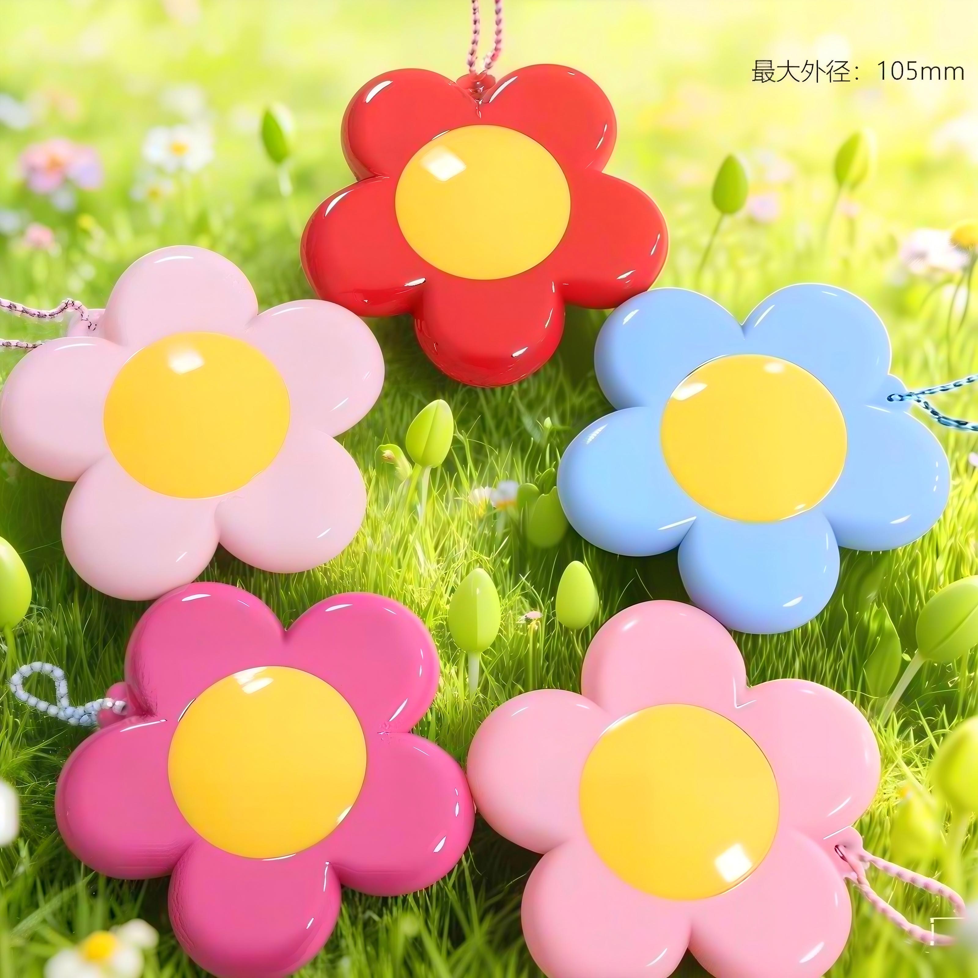 6-Pan Flower Eyeshadow Palette – Portable, Cute & Multi-Use Makeup Organizer