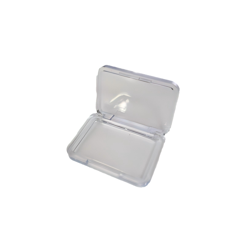 Transparent Single - Compartment Makeup Case, Portable Plastic Cosmetic Box for Travel & Daily Use | Customizable Empty Beauty Organizer